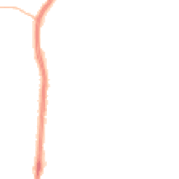 Night-time road noise heatmap for HD2 1BY