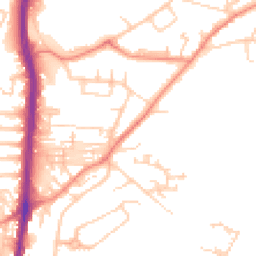 Daytime road noise heatmap for HD2 1DL