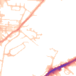 Daytime road noise heatmap for HD2 1DP
