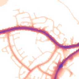 Daytime road noise heatmap for HD2 1SL
