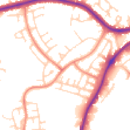 Daytime road noise heatmap for HD2 1TB