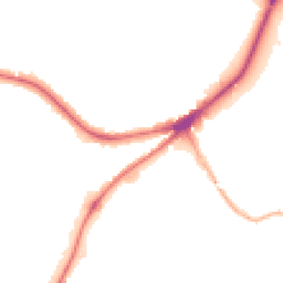 Night-time road noise heatmap for HD2 1UZ