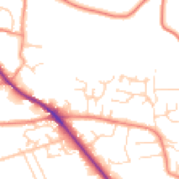 Daytime road noise heatmap for HD2 2AT