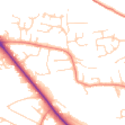 Daytime road noise heatmap for HD2 2DF