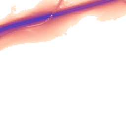 Night-time road noise heatmap for HD2 2EW