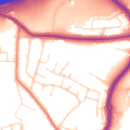Daytime road noise heatmap for HD2 2FF
