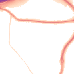 Night-time road noise heatmap for HD2 2FF