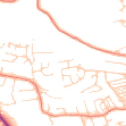 Daytime road noise heatmap for HD2 2FW