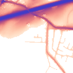 Daytime road noise heatmap for HD2 2GF