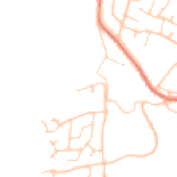 Daytime road noise heatmap for HD2 2NF