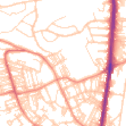 Daytime road noise heatmap for HD2 2PA