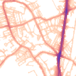 Daytime road noise heatmap for HD2 2RS