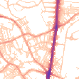 Daytime road noise heatmap for HD2 2RZ