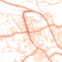 Daytime road noise heatmap for HD2 2TN