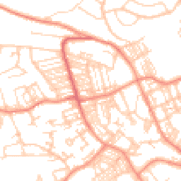 Daytime road noise heatmap for HD2 2TR