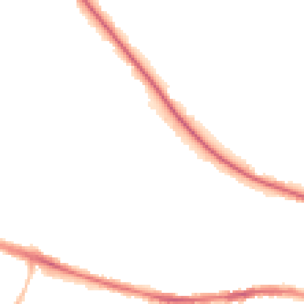Night-time road noise heatmap for HD3 3AT