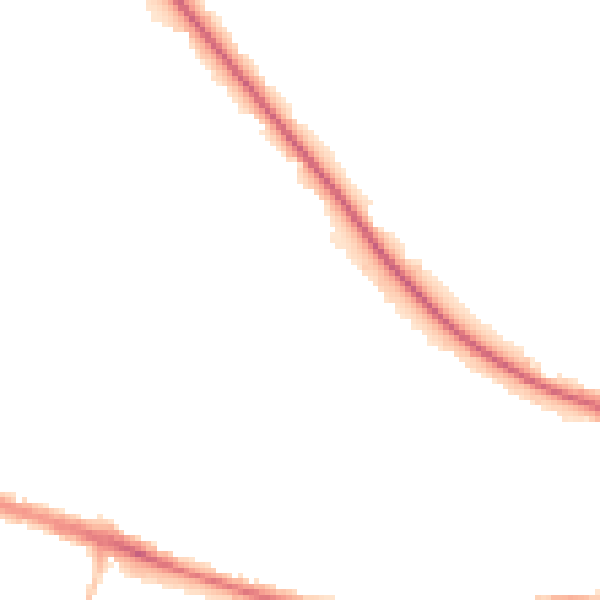 Night-time road noise heatmap for HD3 3AU
