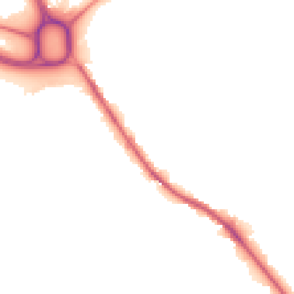 Night-time road noise heatmap for HD3 3BE