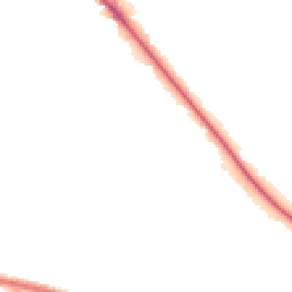Night-time road noise heatmap for HD3 3BG