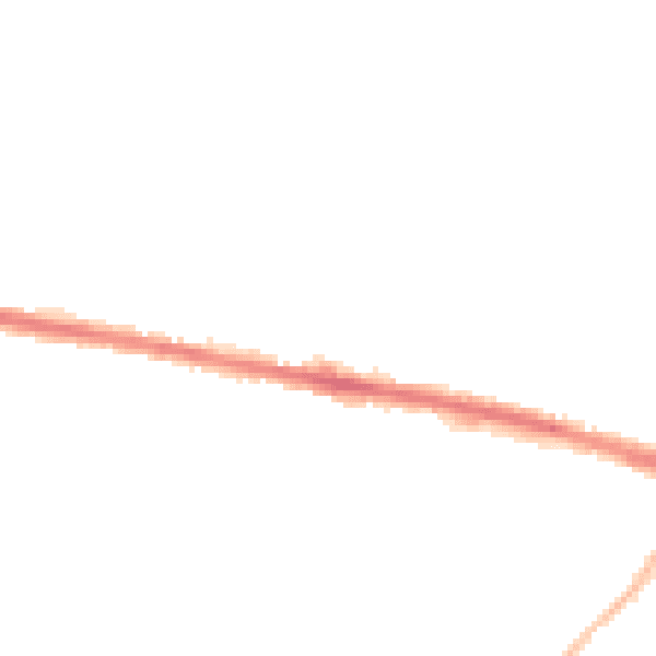 Night-time road noise heatmap for HD3 3BZ