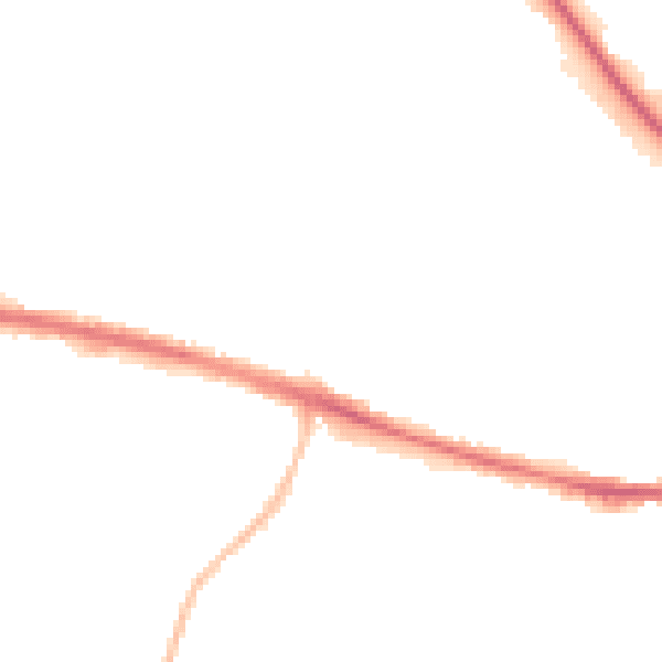 Night-time road noise heatmap for HD3 3DP