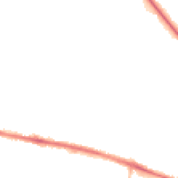 Night-time road noise heatmap for HD3 3EJ