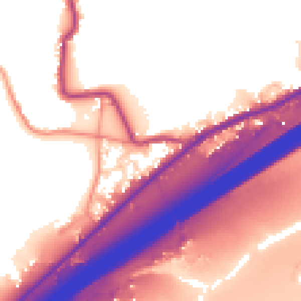 Daytime road noise heatmap for HD3 3GA
