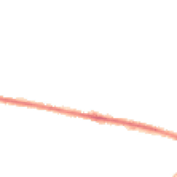 Night-time road noise heatmap for HD3 3GE