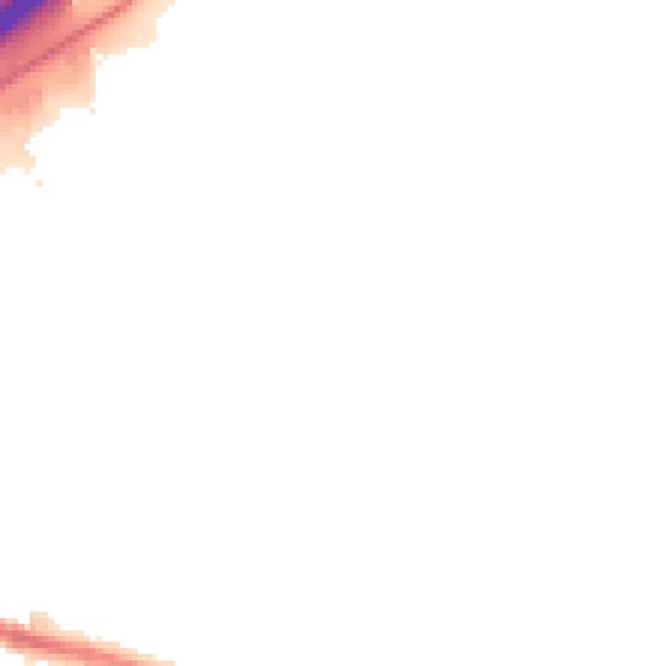 Night-time road noise heatmap for HD3 3GR