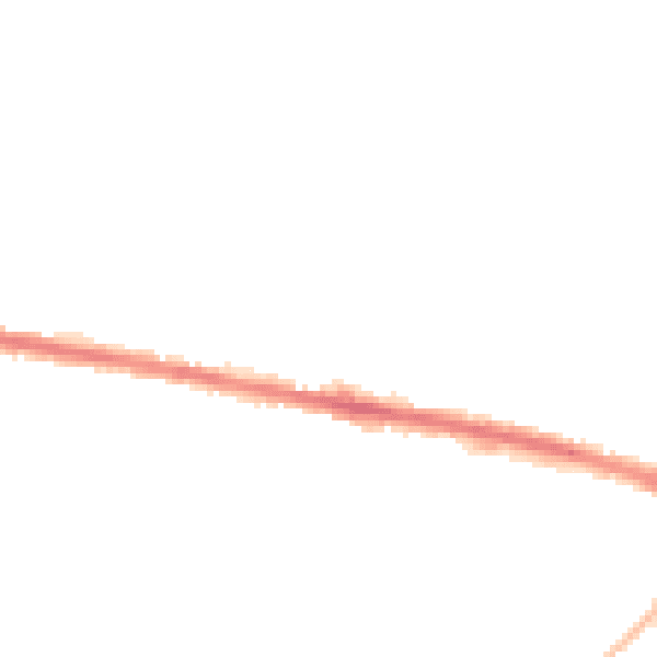 Night-time road noise heatmap for HD3 3HL