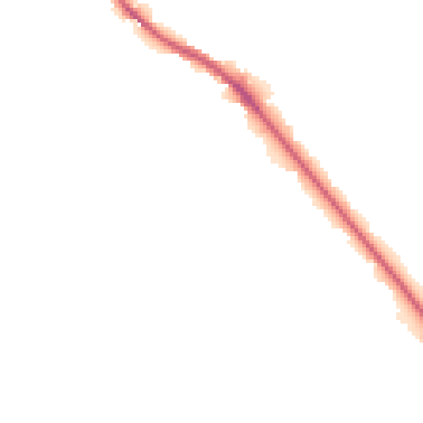 Night-time road noise heatmap for HD3 3LS