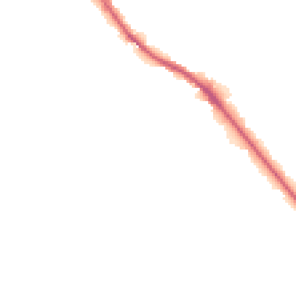 Night-time road noise heatmap for HD3 3QJ