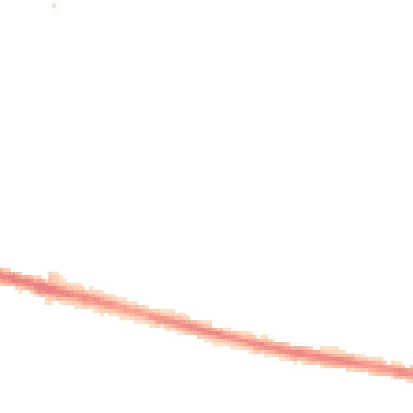 Night-time road noise heatmap for HD3 3SW