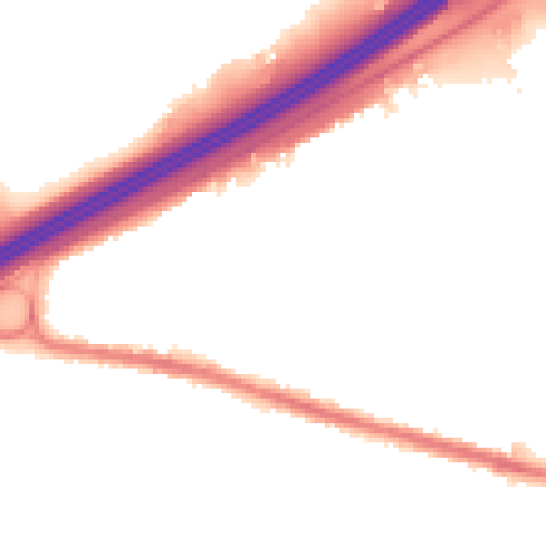Night-time road noise heatmap for HD3 3UL