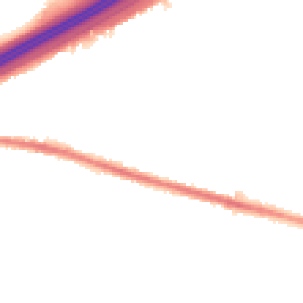 Night-time road noise heatmap for HD3 3XZ