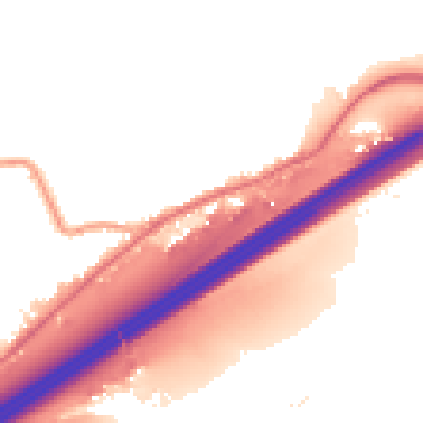 Night-time road noise heatmap for HD3 3YR