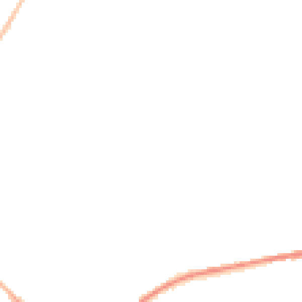 Night-time road noise heatmap for HD3 4EX