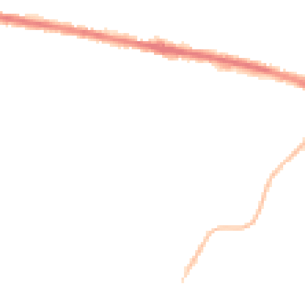 Night-time road noise heatmap for HD3 4FH