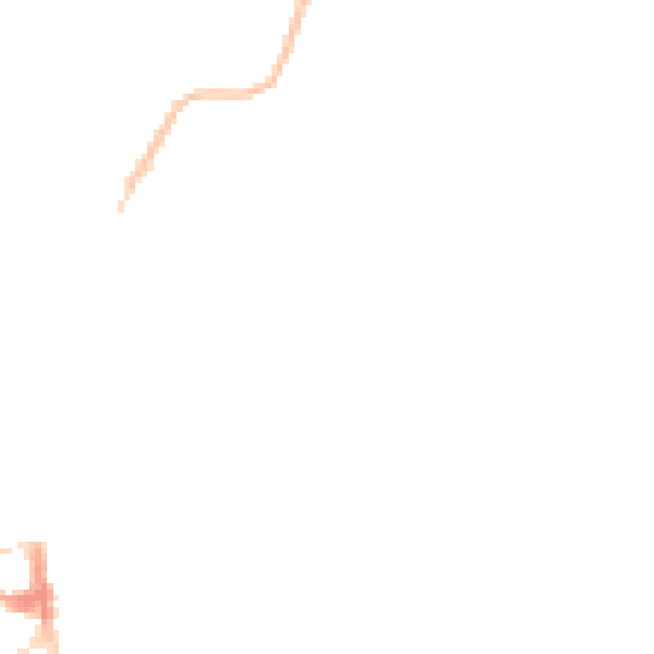 Night-time road noise heatmap for HD3 4HB