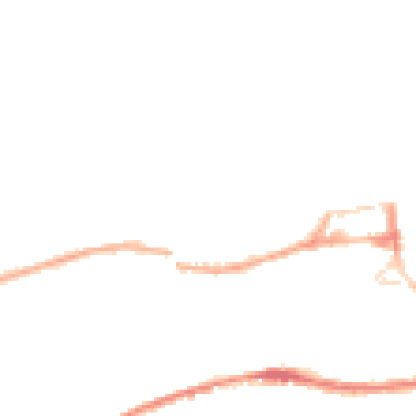 Night-time road noise heatmap for HD3 4PJ