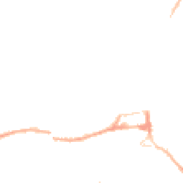 Night-time road noise heatmap for HD3 4QU