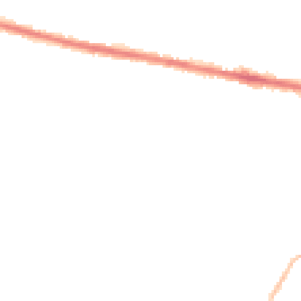 Night-time road noise heatmap for HD3 4XJ