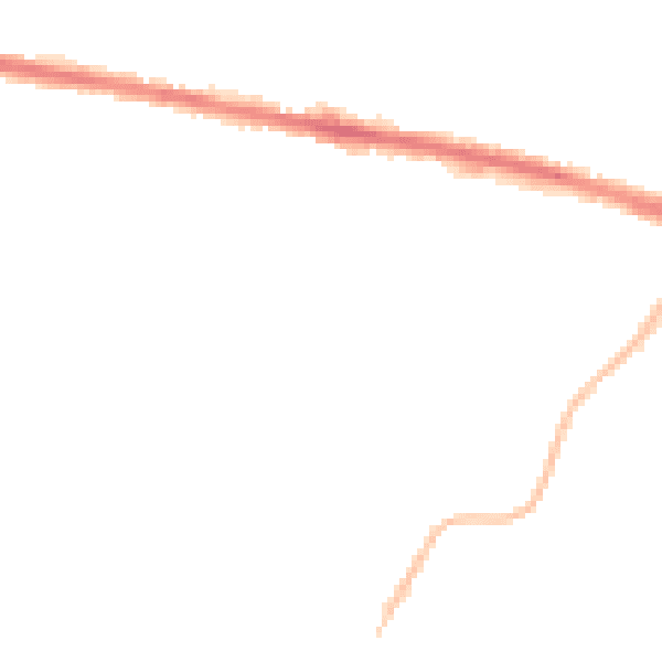 Night-time road noise heatmap for HD3 4YN