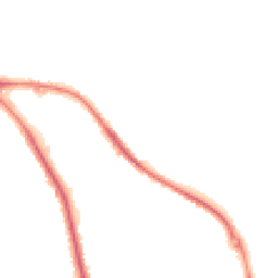 Night-time road noise heatmap for HD5 0AU