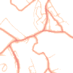 Daytime road noise heatmap for HD5 0BH