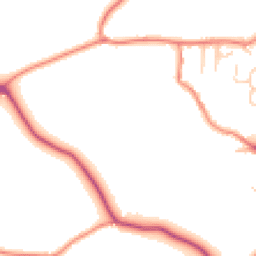 Daytime road noise heatmap for HD5 0BU