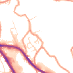 Daytime road noise heatmap for HD5 0BY