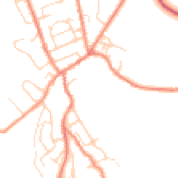 Daytime road noise heatmap for HD5 0DA