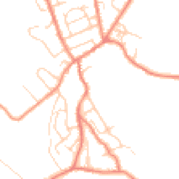 Daytime road noise heatmap for HD5 0DP