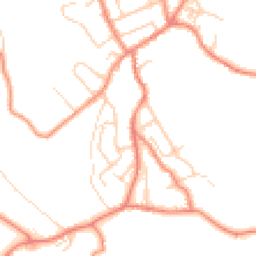 Daytime road noise heatmap for HD5 0DT